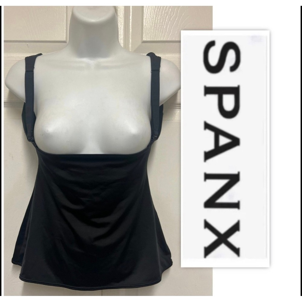 SPANX Black Tankini Top